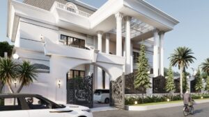 ImagImage of MRS. SEPTI LUXURIOUS HOUSE Mrs. Septi House 2 300x169 Andremeda Pranadja Group Plan & 3D Design Proyek