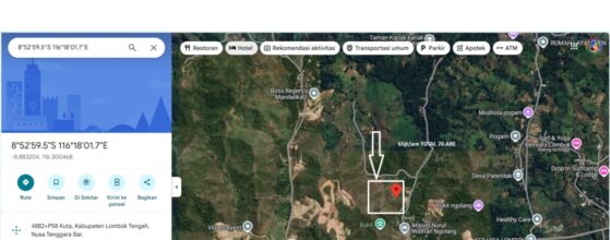 ImagImage of BUKIT KUTA MANDALIKA   BELAKANG POM BELAKANG POM 3LS 559x220 Andremeda Pranadja Group Land for sale