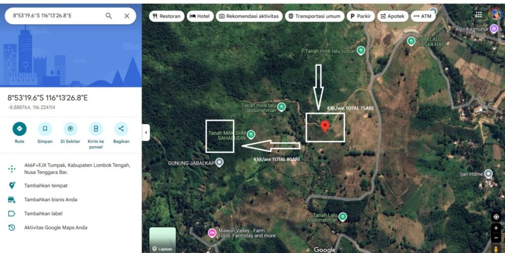 ImagImage of JABALKAF 2   KAPLING JABALKAF 2 KAPLING 2LS 1024x513 Andremeda Pranadja Group Land for sale